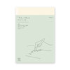 Midori MD Notebook Diary 2026 A5 THIN (Monthly block + memo)
