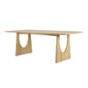 Ethnicraft Geometric rectangular dining table