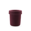 Normann Copenhagen Hide Bin Creme white Burgundy