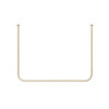 Metallbude plafondkledingstang ENIO - Cashew