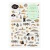 Yuru Log Stickers Camouflage Forest