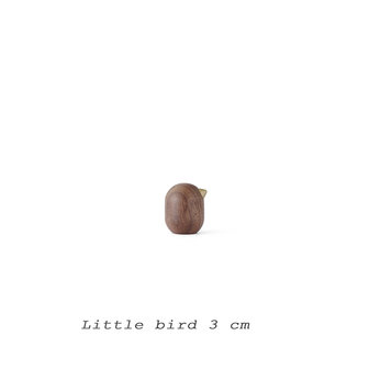 Normann Copenhagen little birds walnut - anniversary edition
