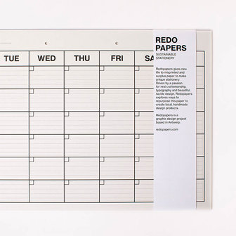 Redopapers monthly planner