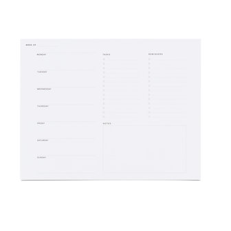 Appointed weekly task pad