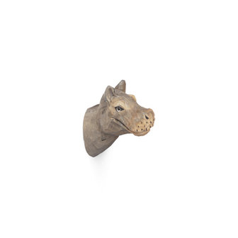 ferm living animal hook hippo