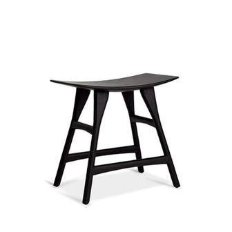 Ethnicraft Osso Stool oak black