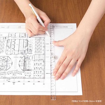 Midori Multiple ruler clear