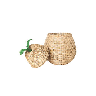 Ferm living braided basket pear small