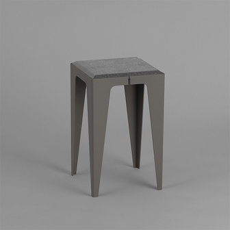 Wye Chamfer stool off  black