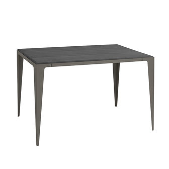 Wye design chamfer table black