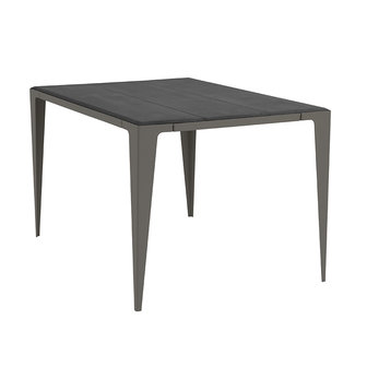 Wye design chamfer table black