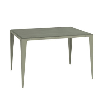 Wye design chamfer table lavender leaf green