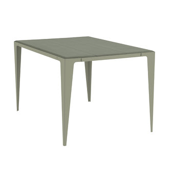 Wye design chamfer table lavender leaf green