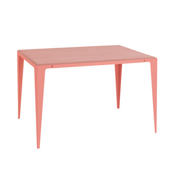 Wye design chamfer table calypso red