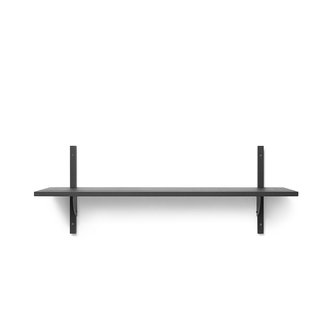 Ferm living sector shelf single black ash