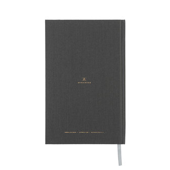 Appointed year task planner charcoal gray 