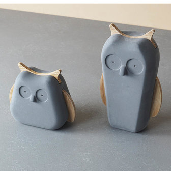 Korridor design concrete animals owl small