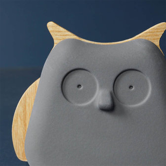 Korridor design concrete animals owl small