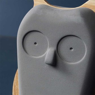 korridor design concrete animals Owl Large