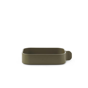 Normann Copenhagen bent box elm green