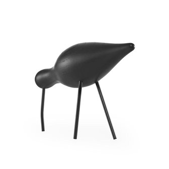 Normann Copenhagen Shorebird large zwart eiken  Black Metallic