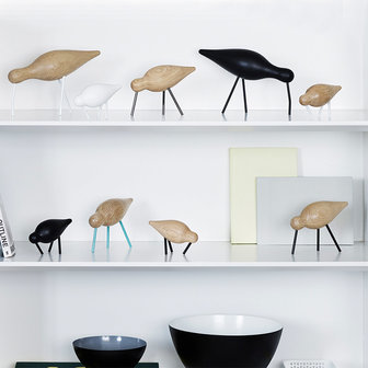 Normann Copenhagen Shorebird Small Eiken Black black 