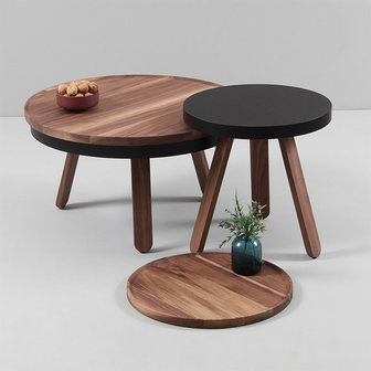 Woodendot Batea Medium walnut black