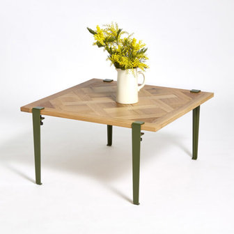 Tiptoe Versailles coffee table rosemary green