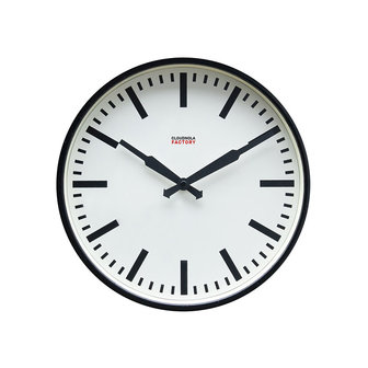 Cloudnola factory wall clock black