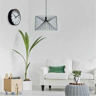 Cloudnola factory wall clock black