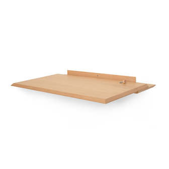 Woodendot Alada floating folding desk natural oak