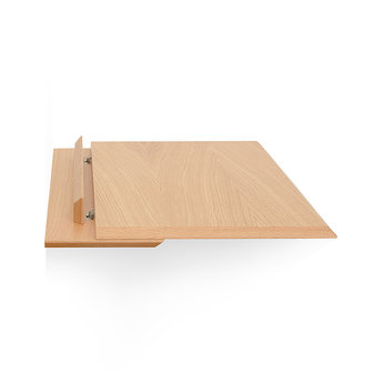 Woodendot Alada floating folding desk natural oak