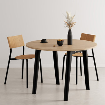 Tiptoe New Modern round table black