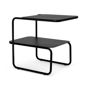 Ferm living level side table black