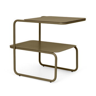 Ferm living level side table olive