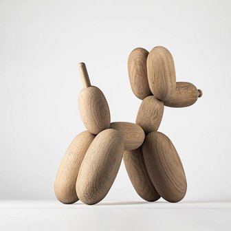 Boyhood balloon dog oak Large