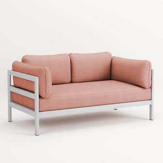 Tiptoe Easy Sofa 2 seater vintage pink