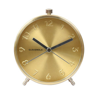 Cloudnola glam gold alarm clock