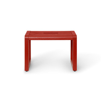 Ferm Living Little Architect  Stool poppy red