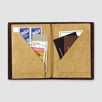 Traveler&#039;s Notebook Passport Size Kraft Paper Folder Refill