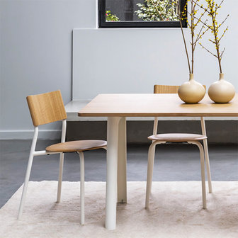 Tiptoe New Modern dining table white