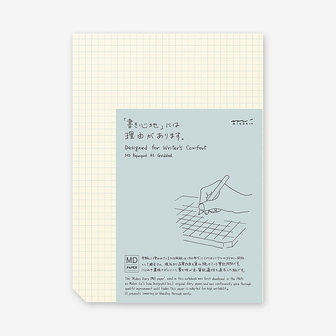 MD paper products paper pad A5 Grid