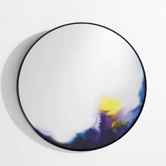 Petite Friture Francis wall mirror blue large