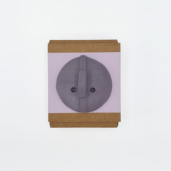 Studio Daphne Zuilhof Nosy mask hook aubergine