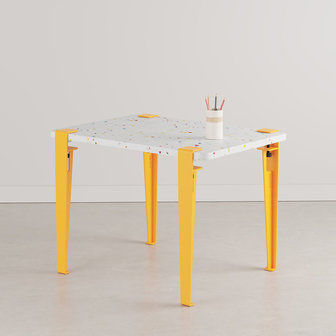 Tiptoe kids desk tutti frutti sun yellow