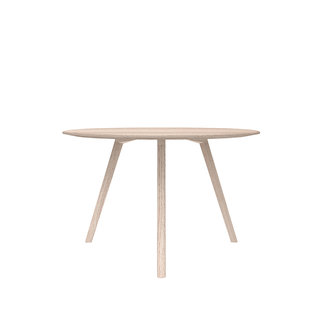 Objekte Unserer Tage (OUT) Meyer tafel rond 115cm white waxed ash