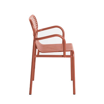 Petite Friture Week-end garden chair with armrest