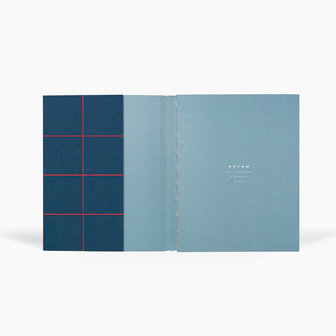 NOTEM Notebook &quot;Uma&quot; Doted Medium Dark Blue