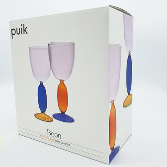 Puik design boon wine glasses