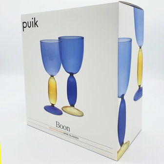 Puik design boon wine glasses